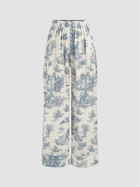 Toile de Jouy Pajama Pants 